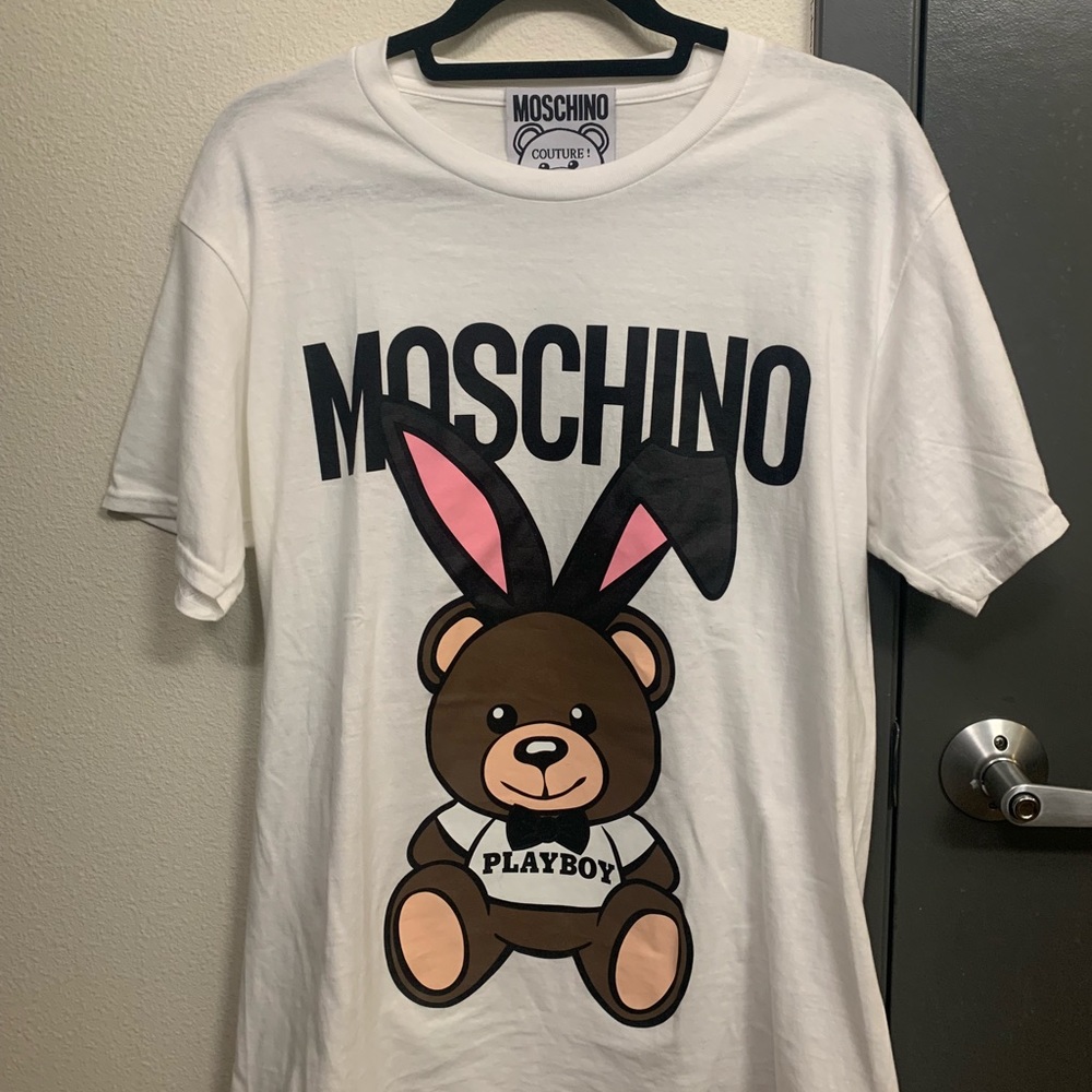 Moschino x Playboy T-shirt sz L